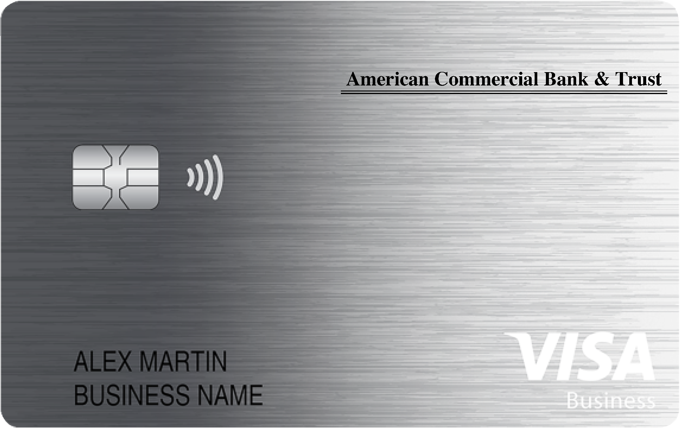 American Commercial Bank & Trust Business Real Rewards Card