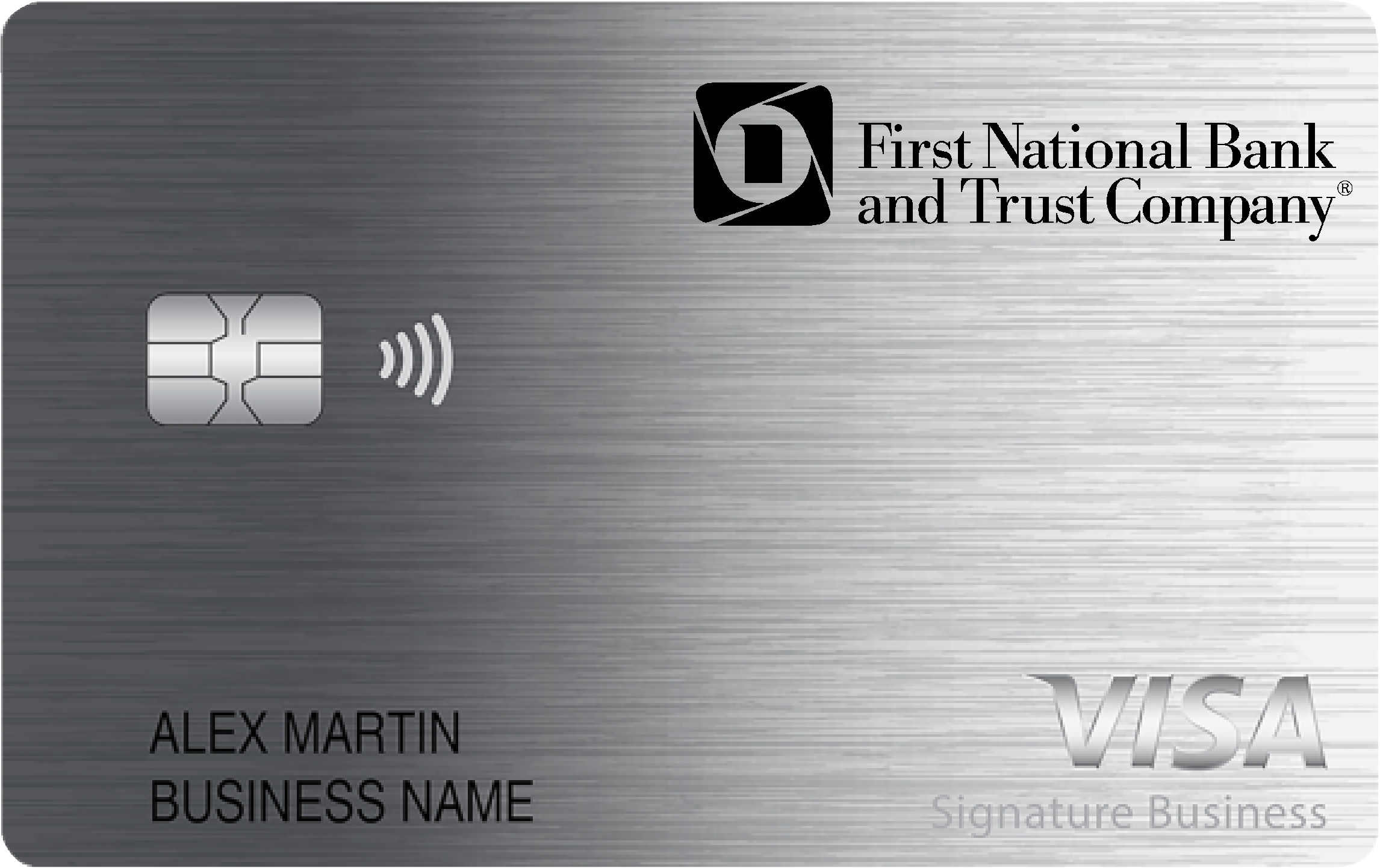 First National Bank and Trust Company Smart Business Rewards Card