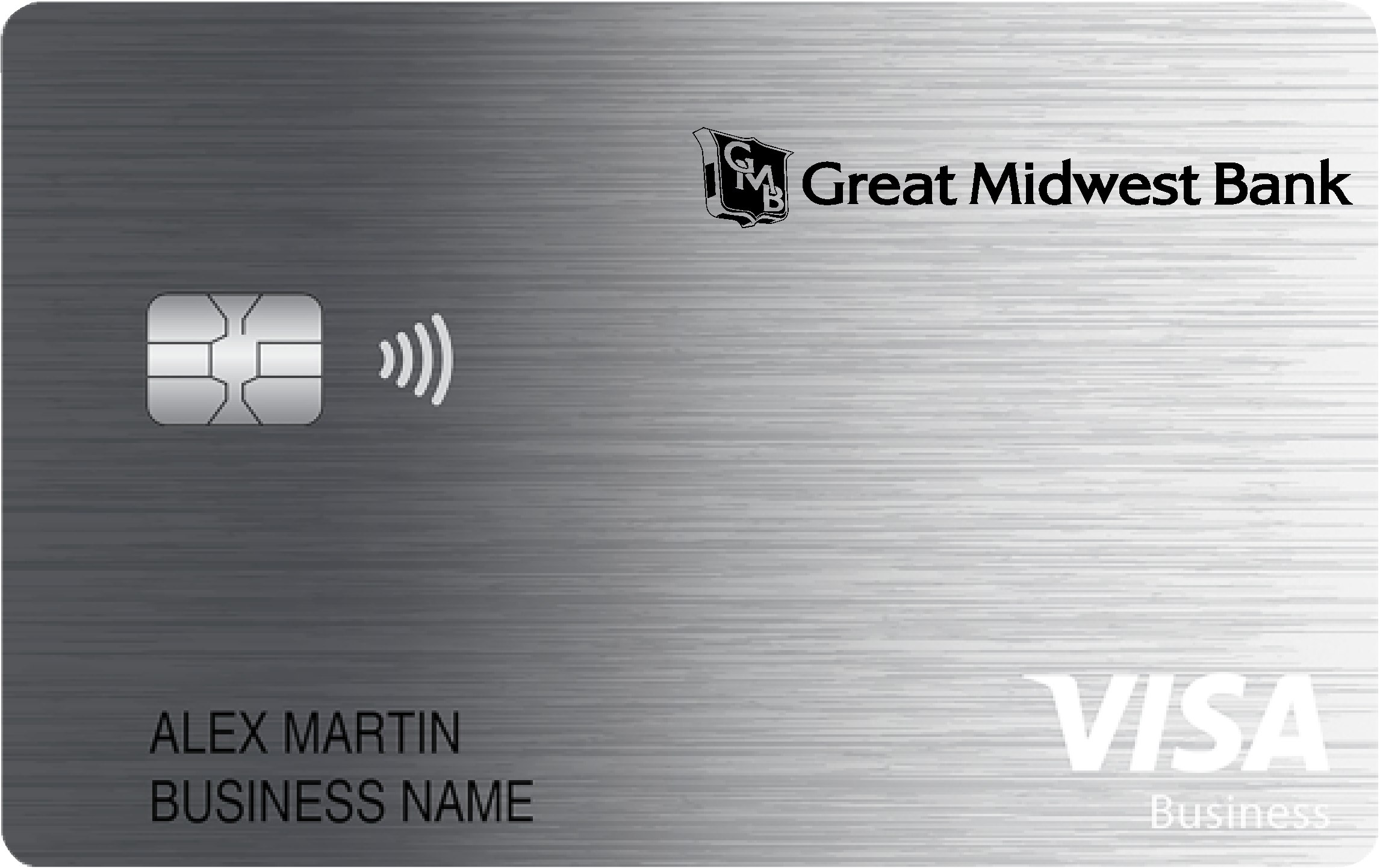 Great Midwest Bank Business Card Card