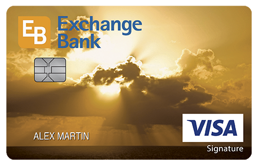 Exchange Bank College Real Rewards Card