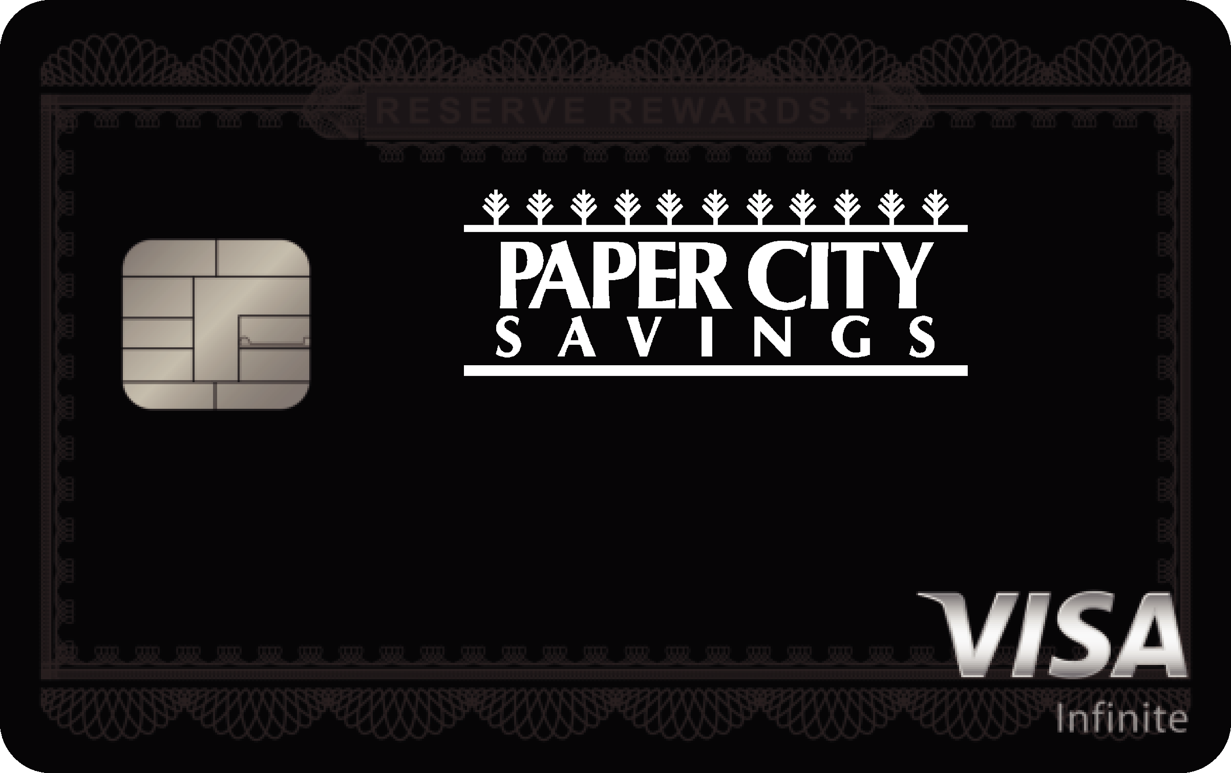 Paper City Savings Reserve Rewards+ Card