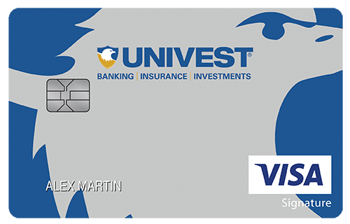 Univest Bank and Trust Co. Travel Rewards+ Card