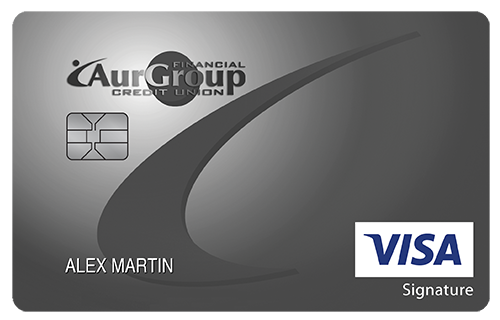 AurGroup Financial Credit Union College Real Rewards Card