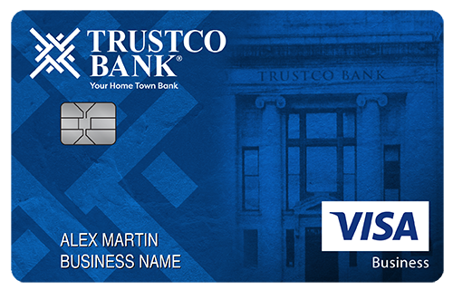Trustco Bank Business Card Card