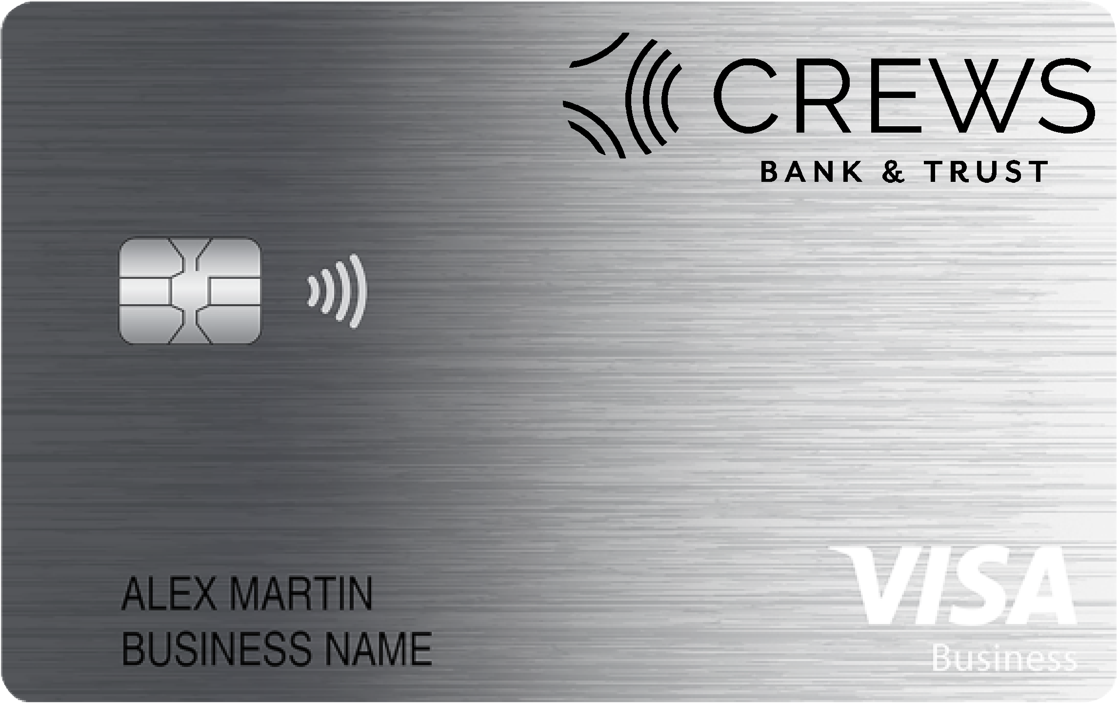 Crews Bank & Trust Business Card Card