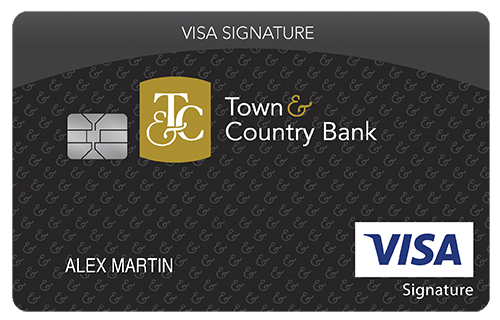Town & Country Bank College Real Rewards Card