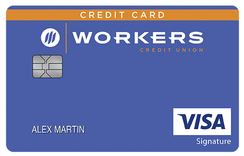 Workers Credit Union Travel Rewards+ Card