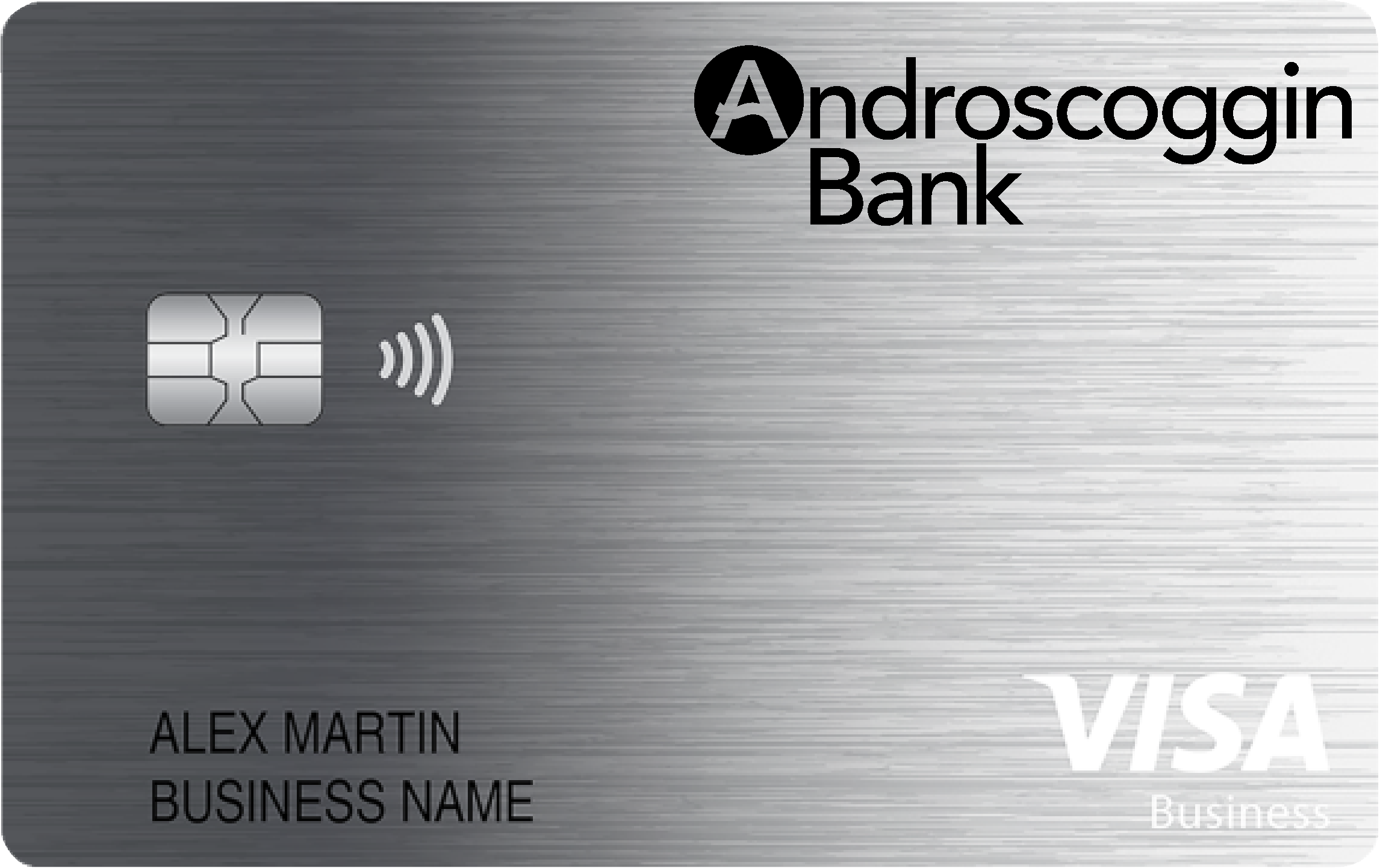 Androscoggin Bank Business Card Card