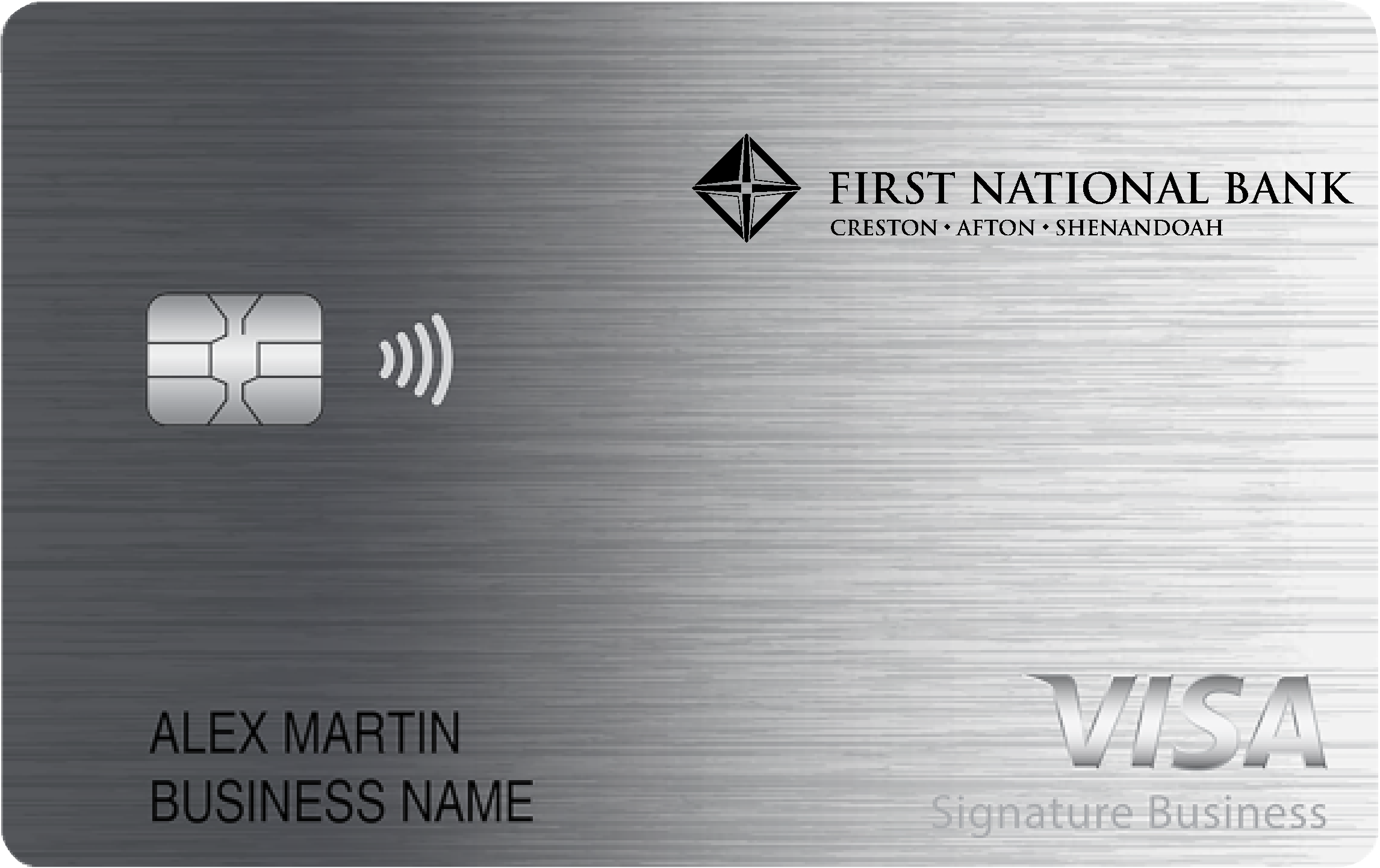 First National Bank in Creston Smart Business Rewards Card