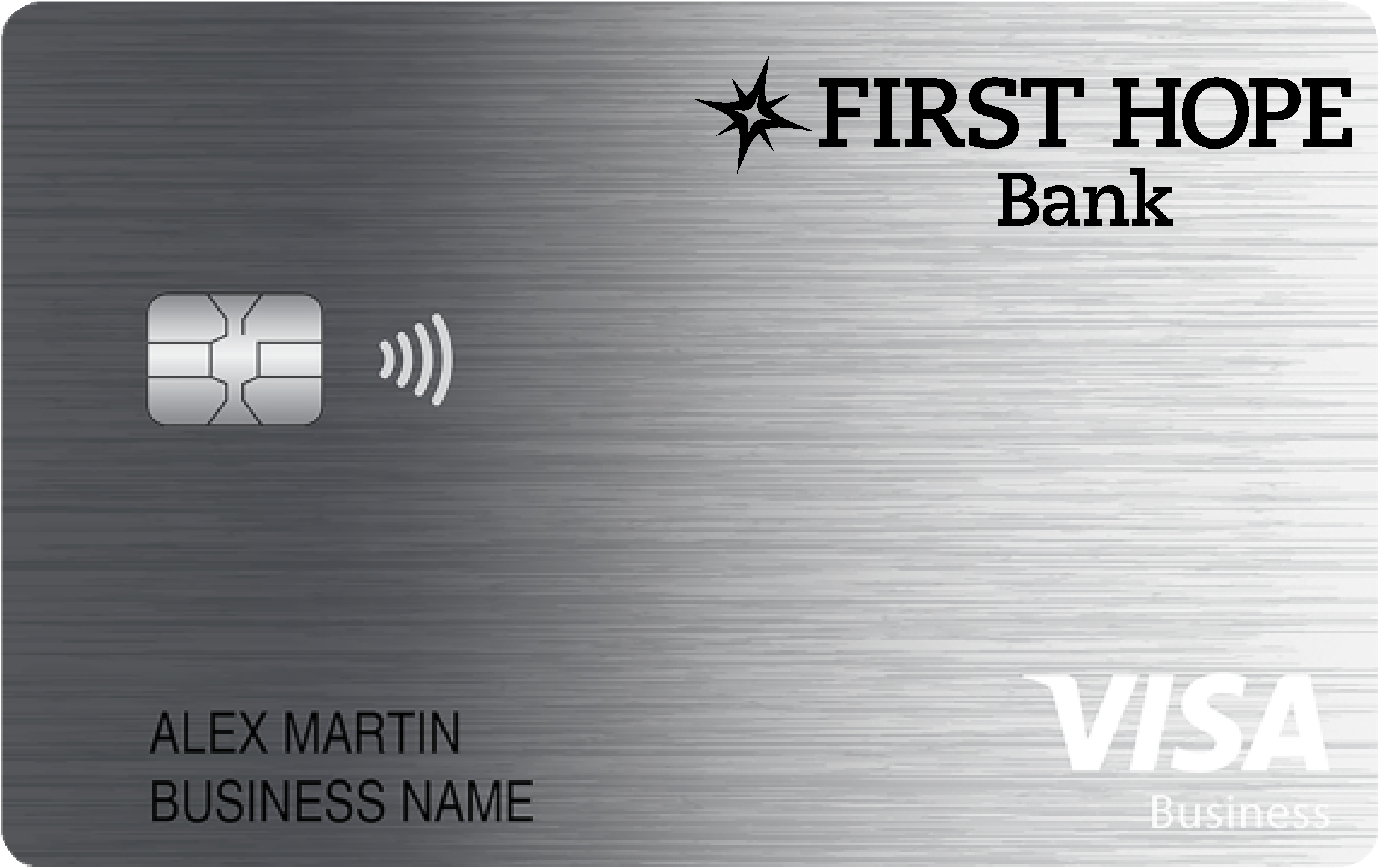 First Hope Bank Business Card Card