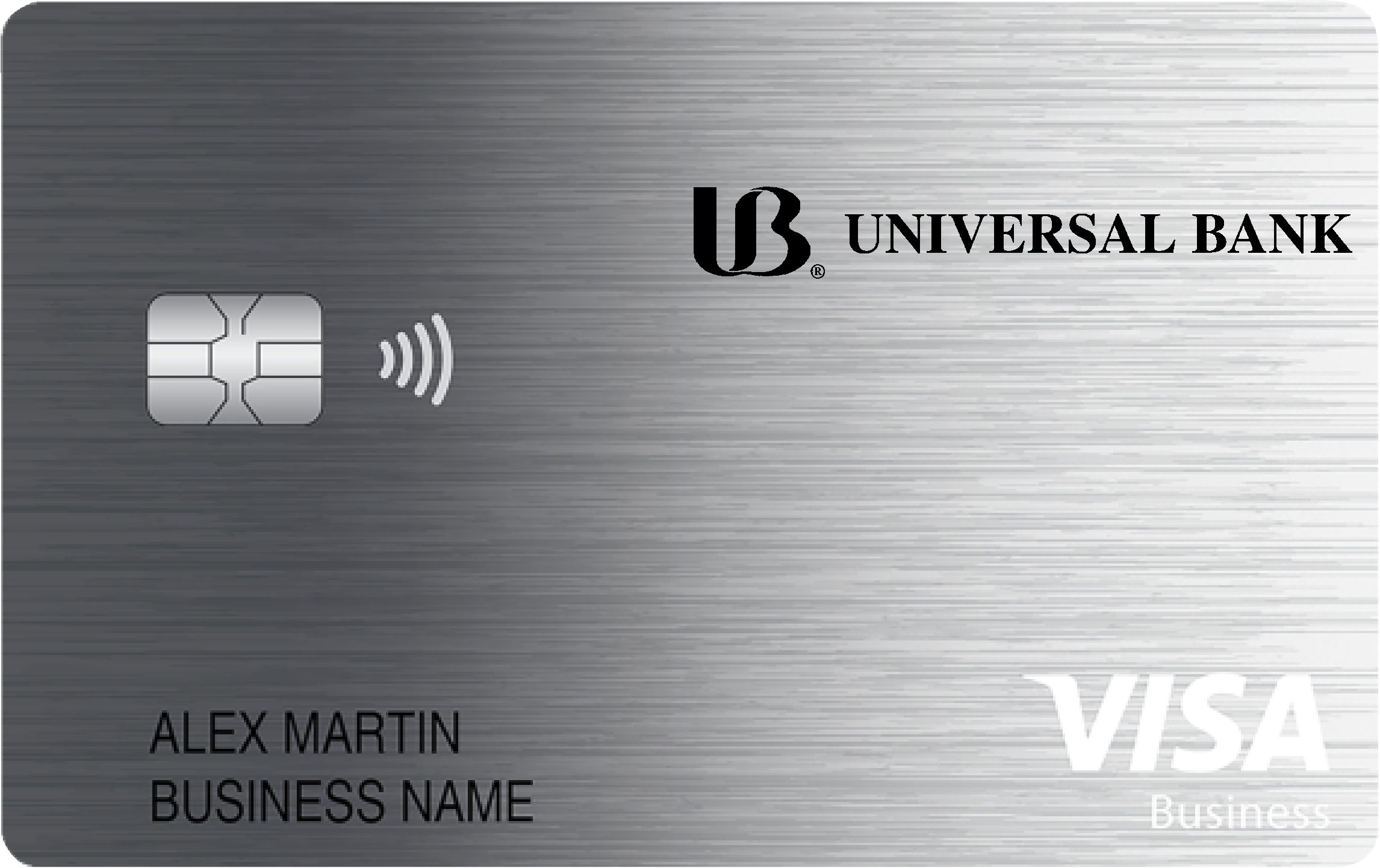 Universal Bank Business Card