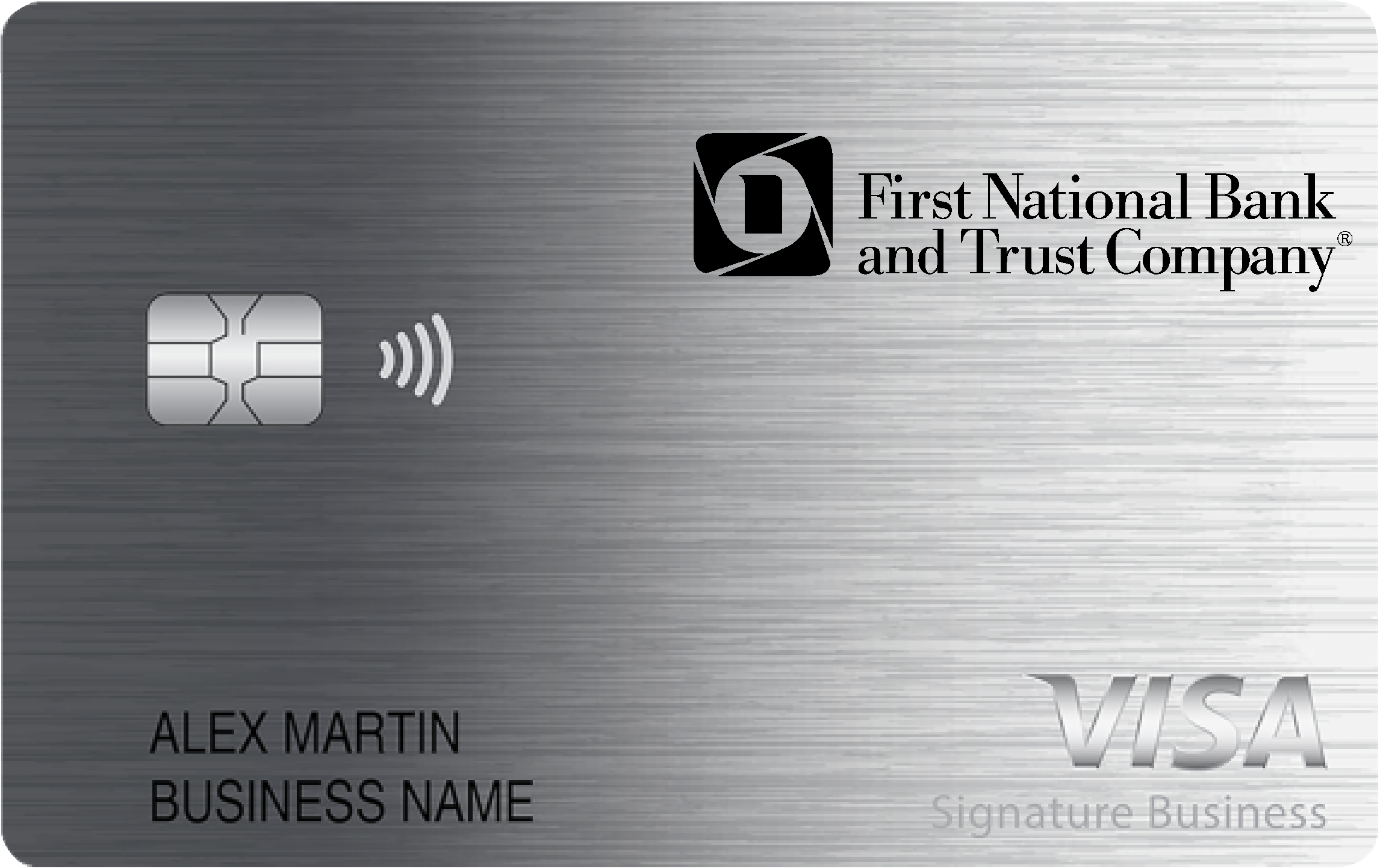 First National Bank and Trust Company Smart Business Rewards Card