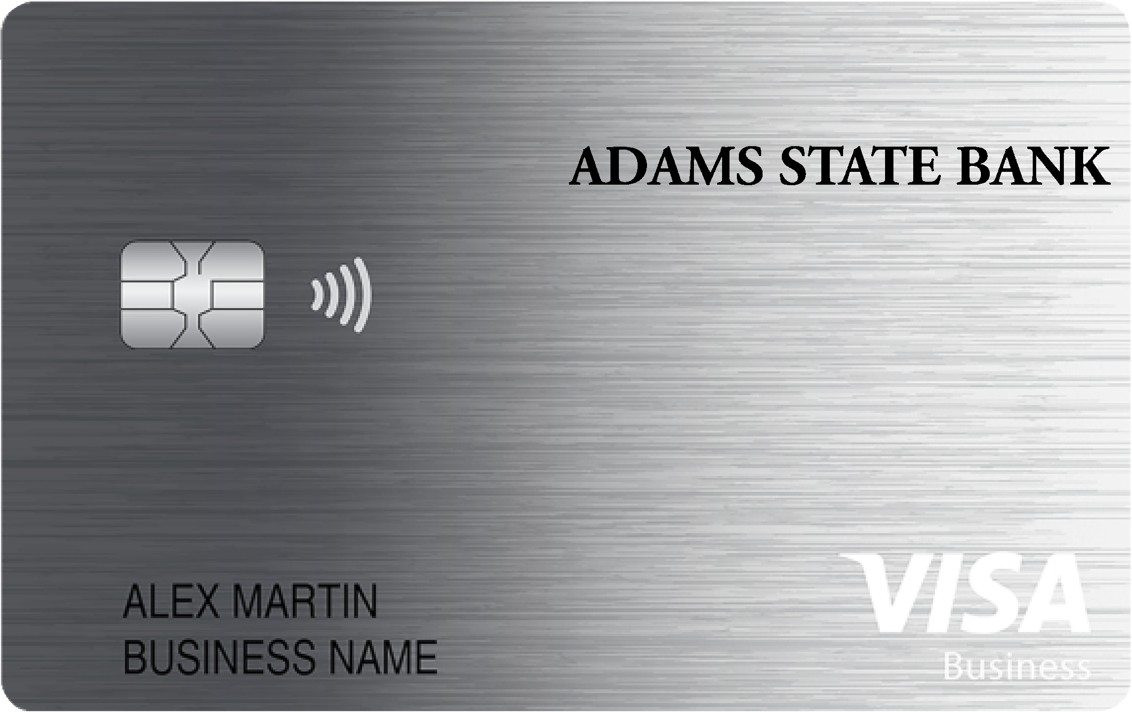 Adams State Bank Business Card Card