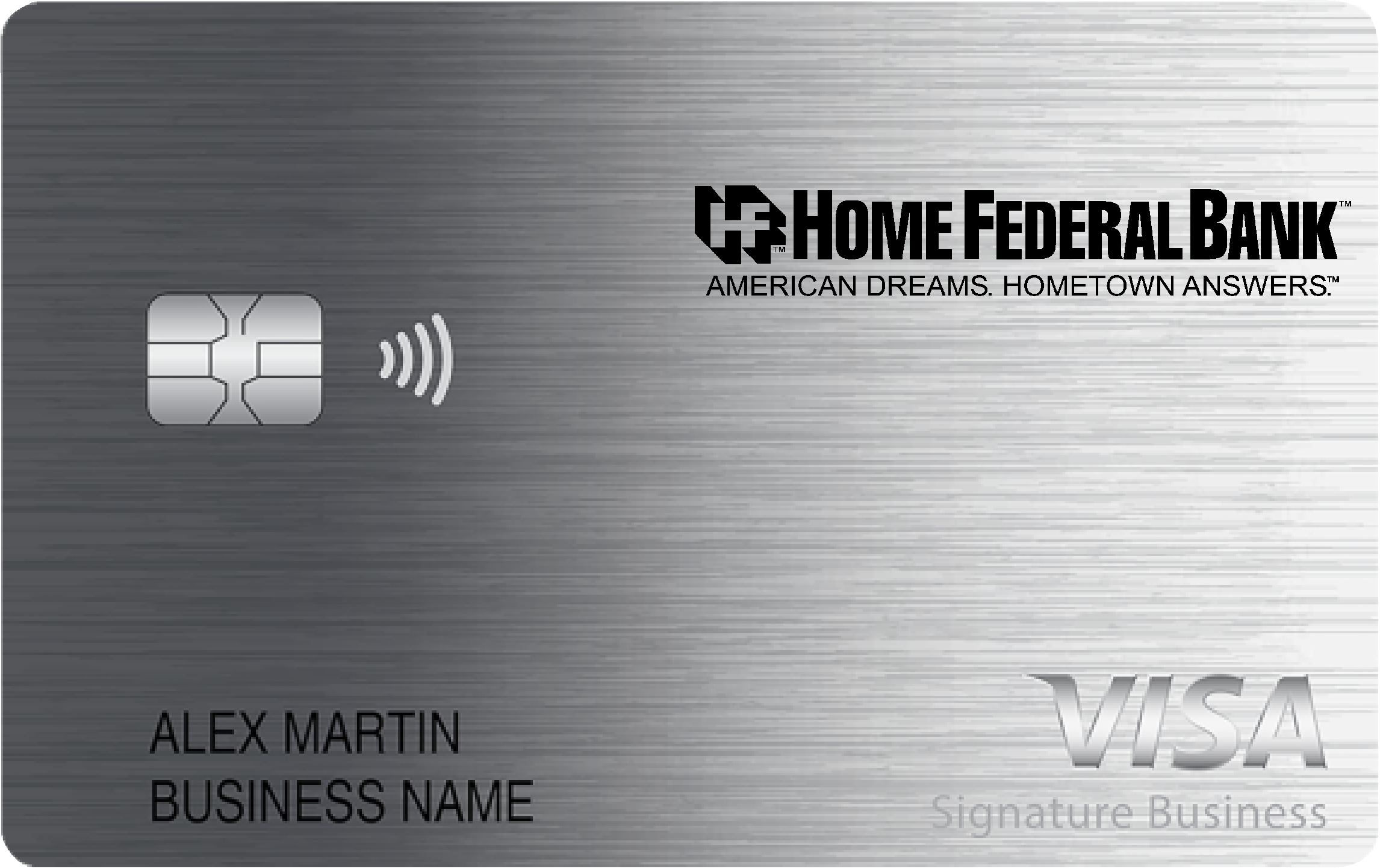 Home Federal Bank Smart Business Rewards Card