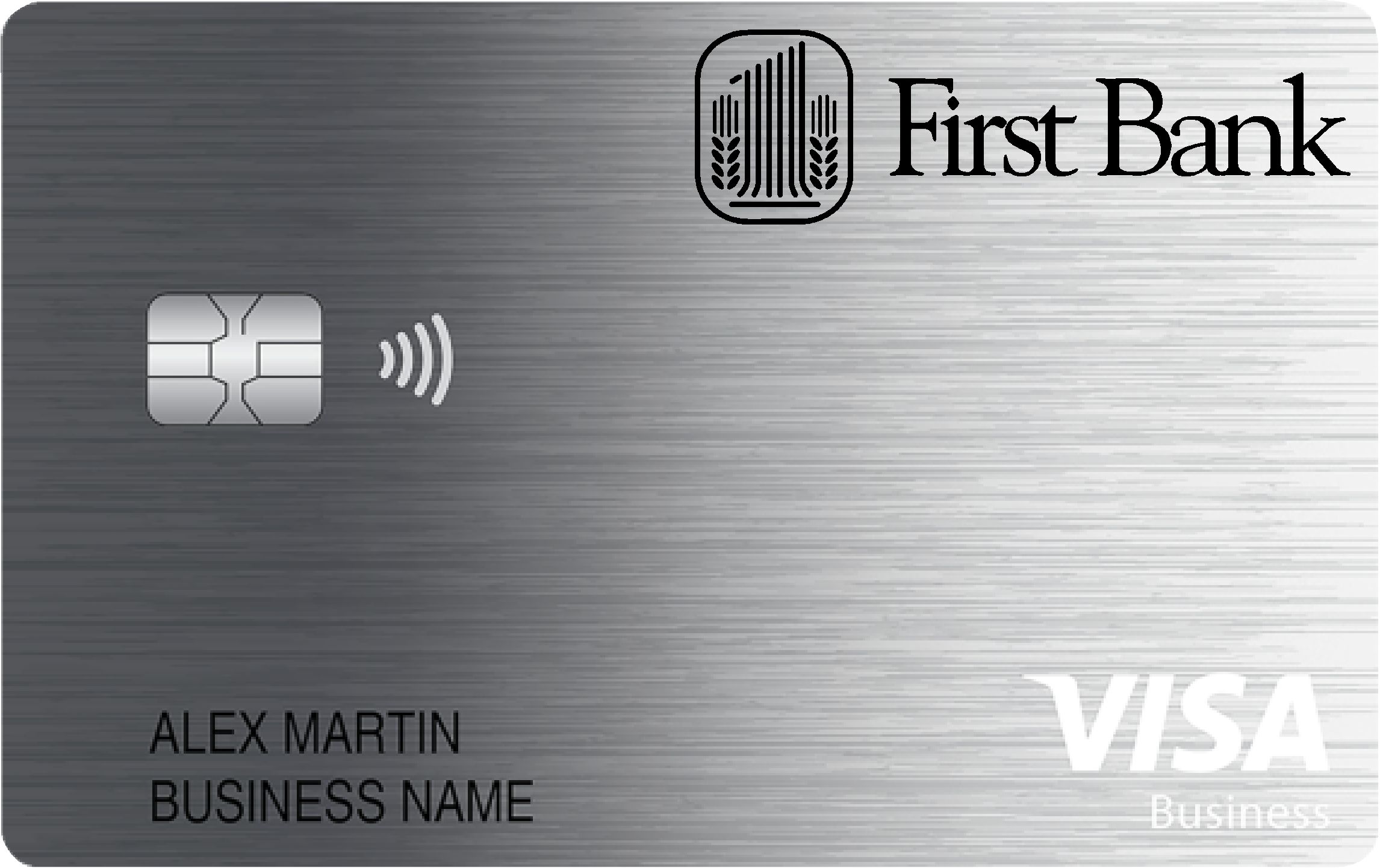 First Bank Business  Card