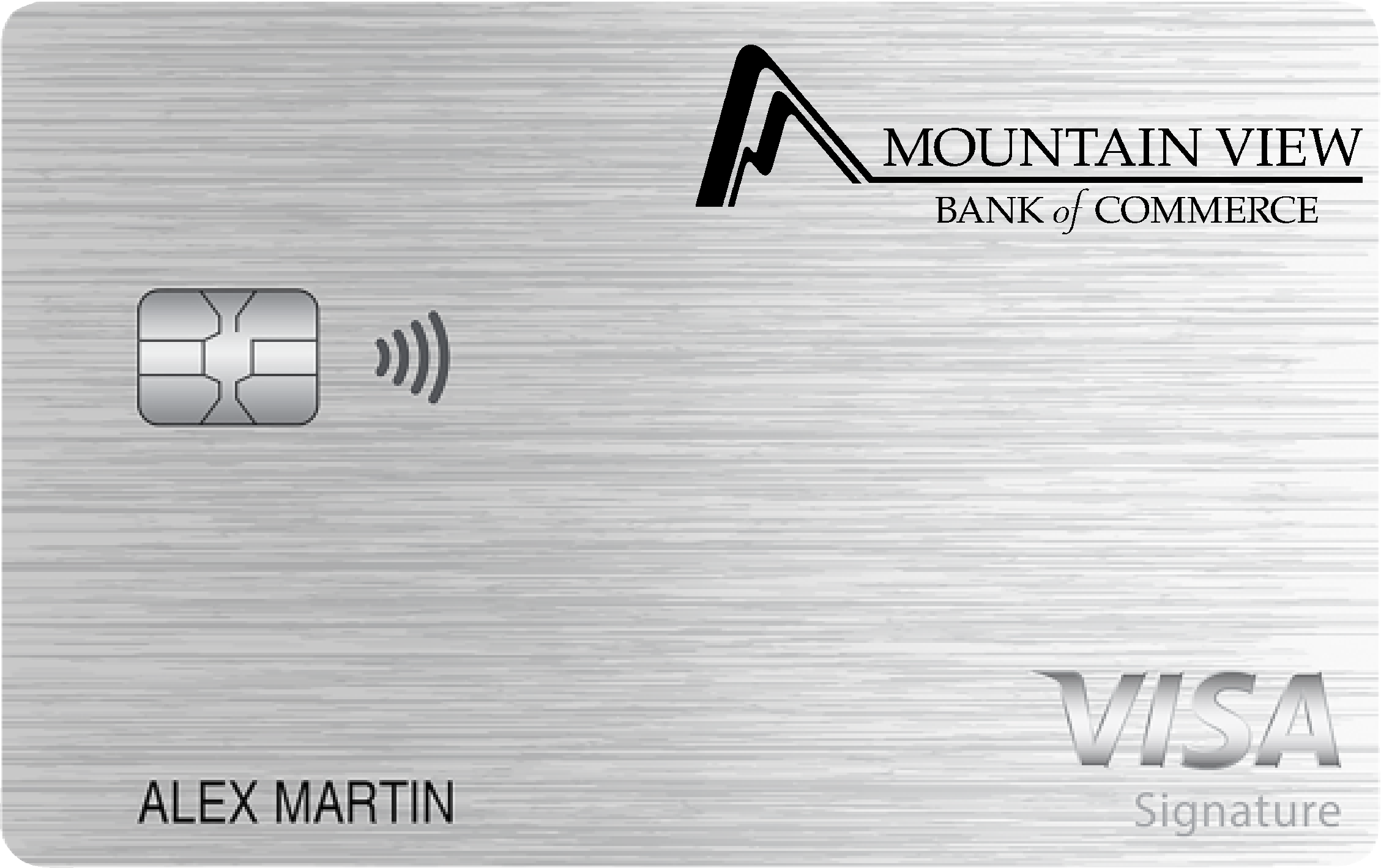 Mountain View Bank of Commerce Travel Rewards+ Card