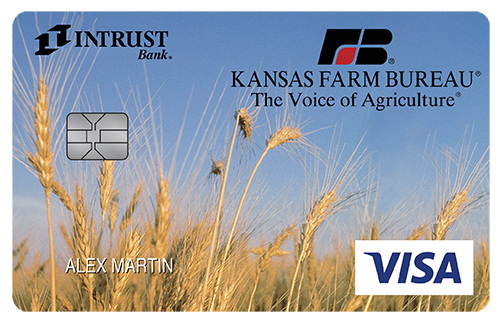 INTRUST Bank Kansas Farm Bureau Max Cash Secured Card