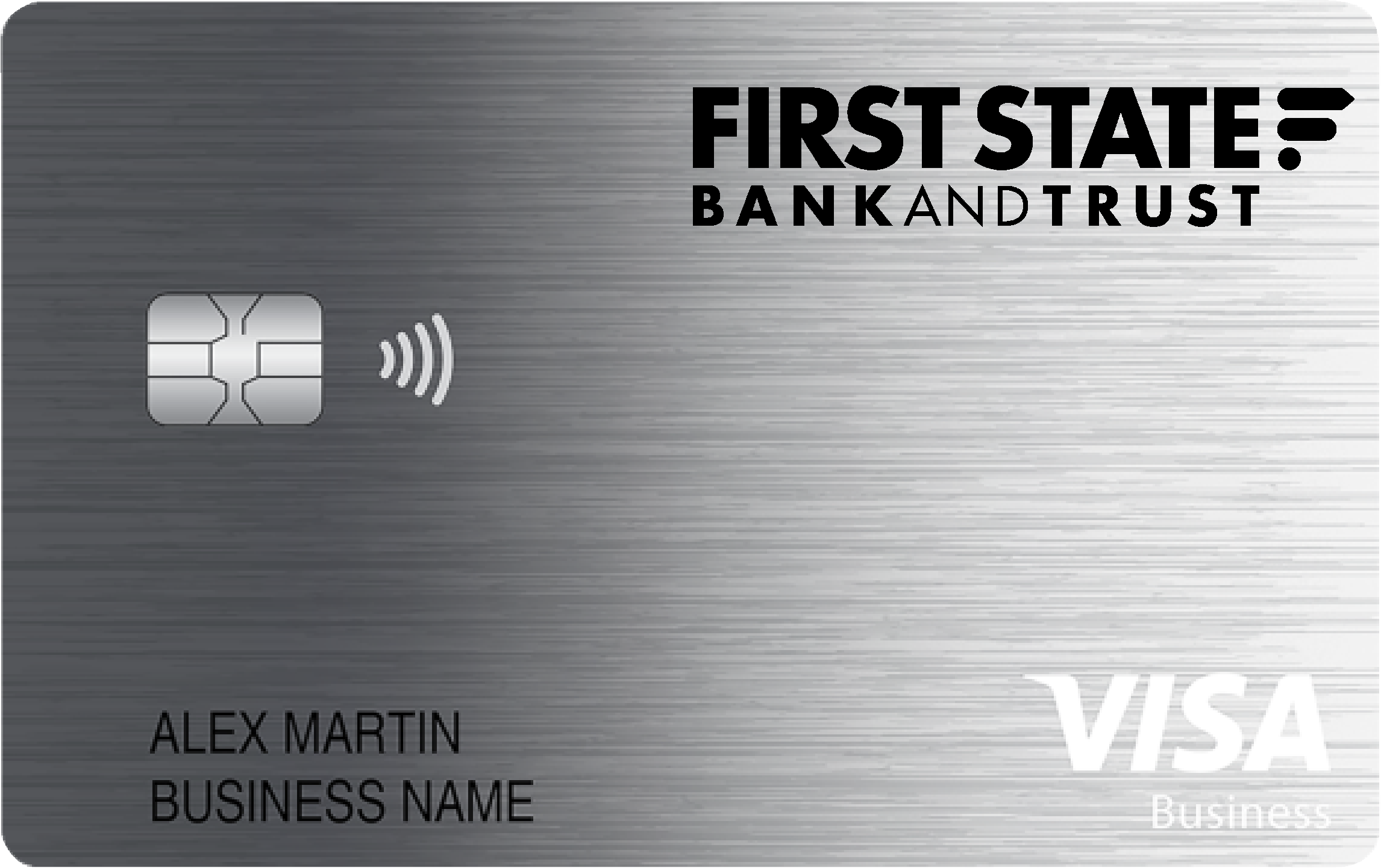 First State Bank and Trust Business Card Card