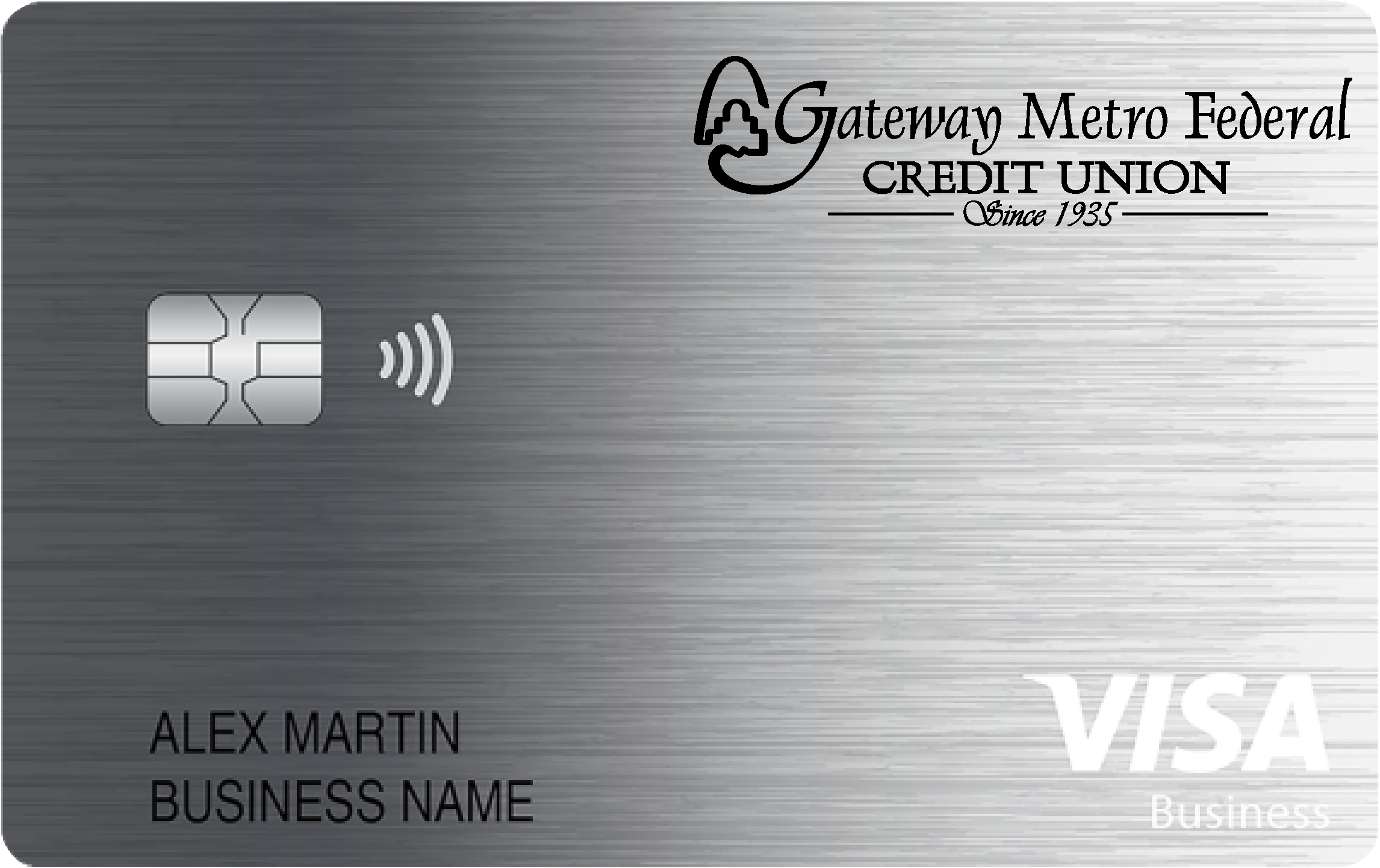 Gateway Metro Federal Credit Union Business Real Rewards Card
