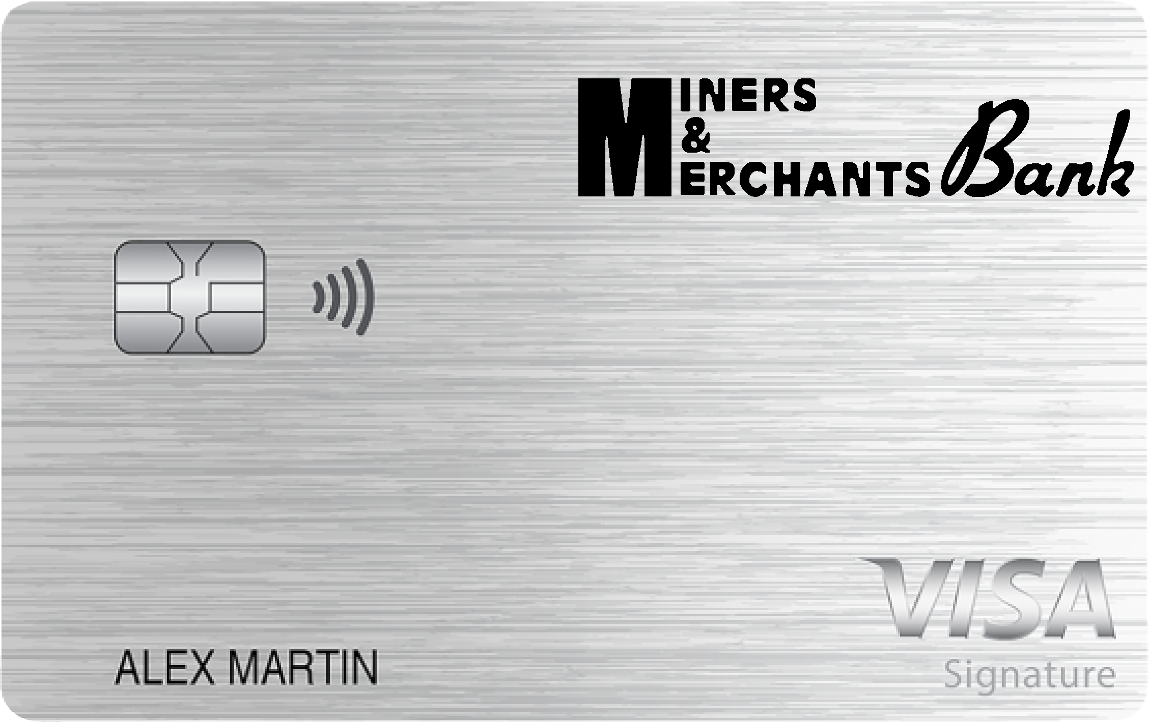 Miners and Merchants Bank Travel Rewards+ Card