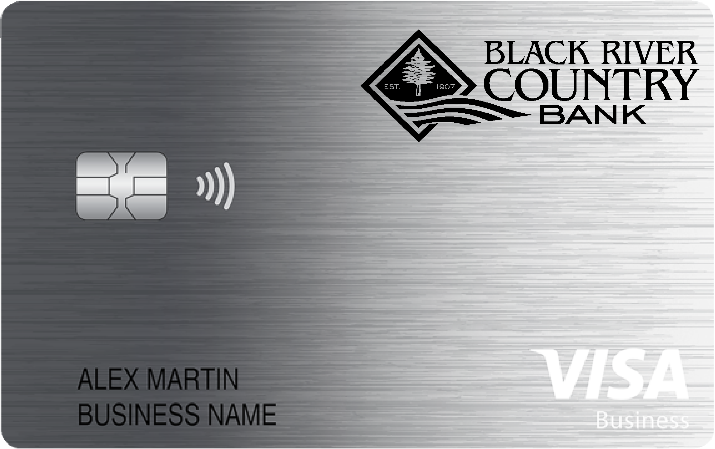 Black River Country Bank Business Card