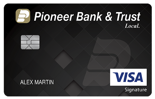 Pioneer Bank & Trust Travel Rewards+ Card