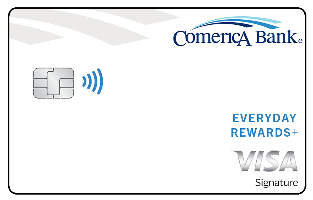 Comerica Bank Everyday Rewards+ Card