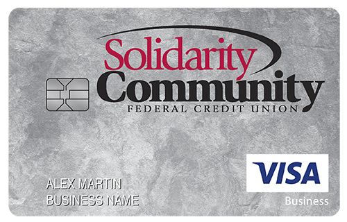Solidarity Community FCU Business Card Card