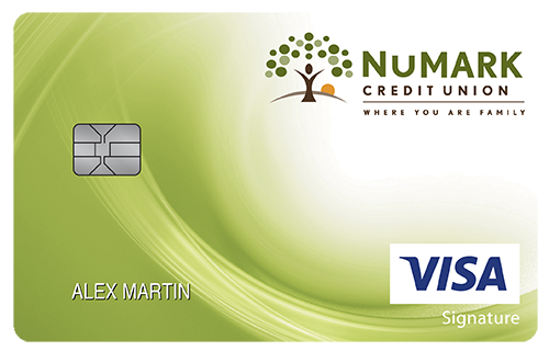 NuMark Credit Union College Real Rewards Card