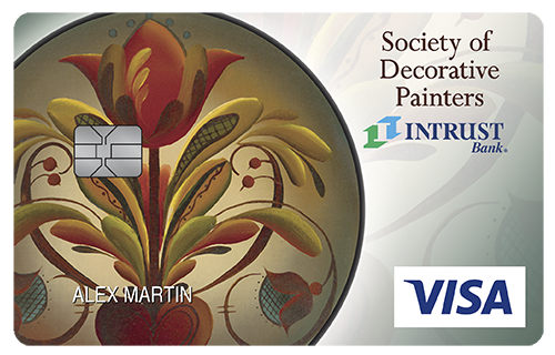 INTRUST Bank Society of Decorative Paint Secured Card