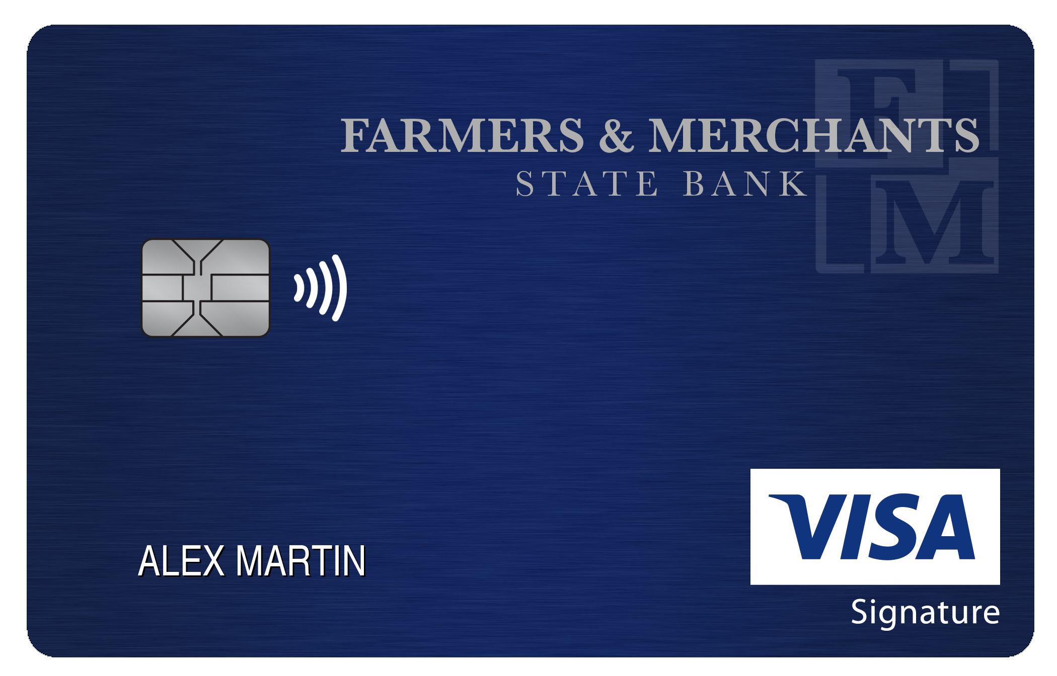 Farmers & Merchants State Bank College Real Rewards Card