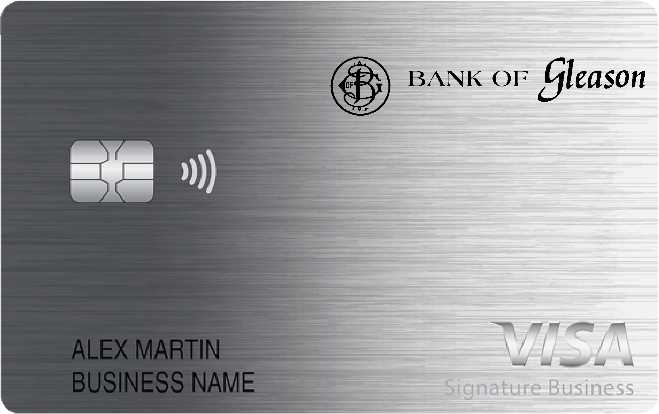 BANK OF Gleason Smart Business Rewards Card