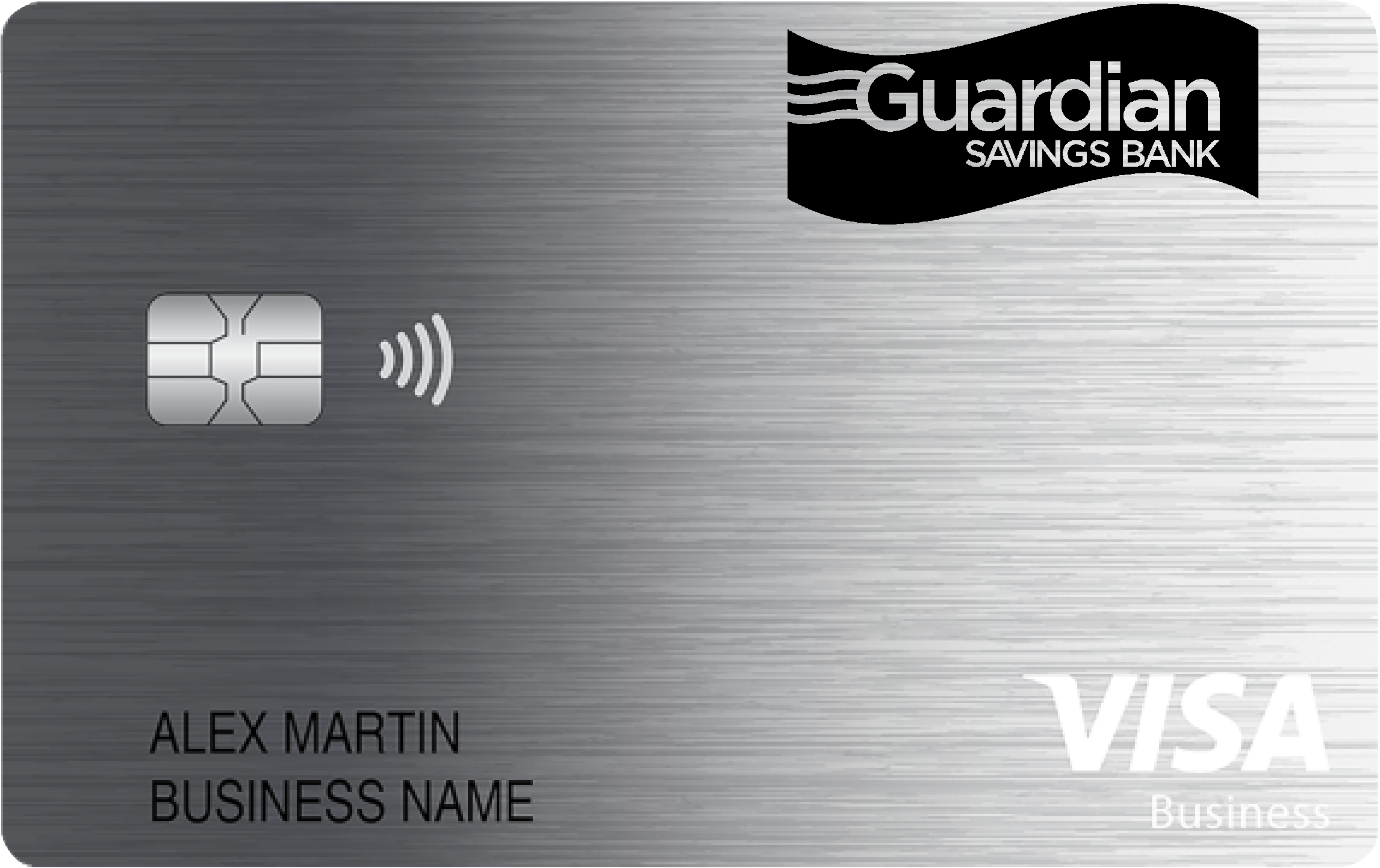 Guardian Savings Bank Business Card Card