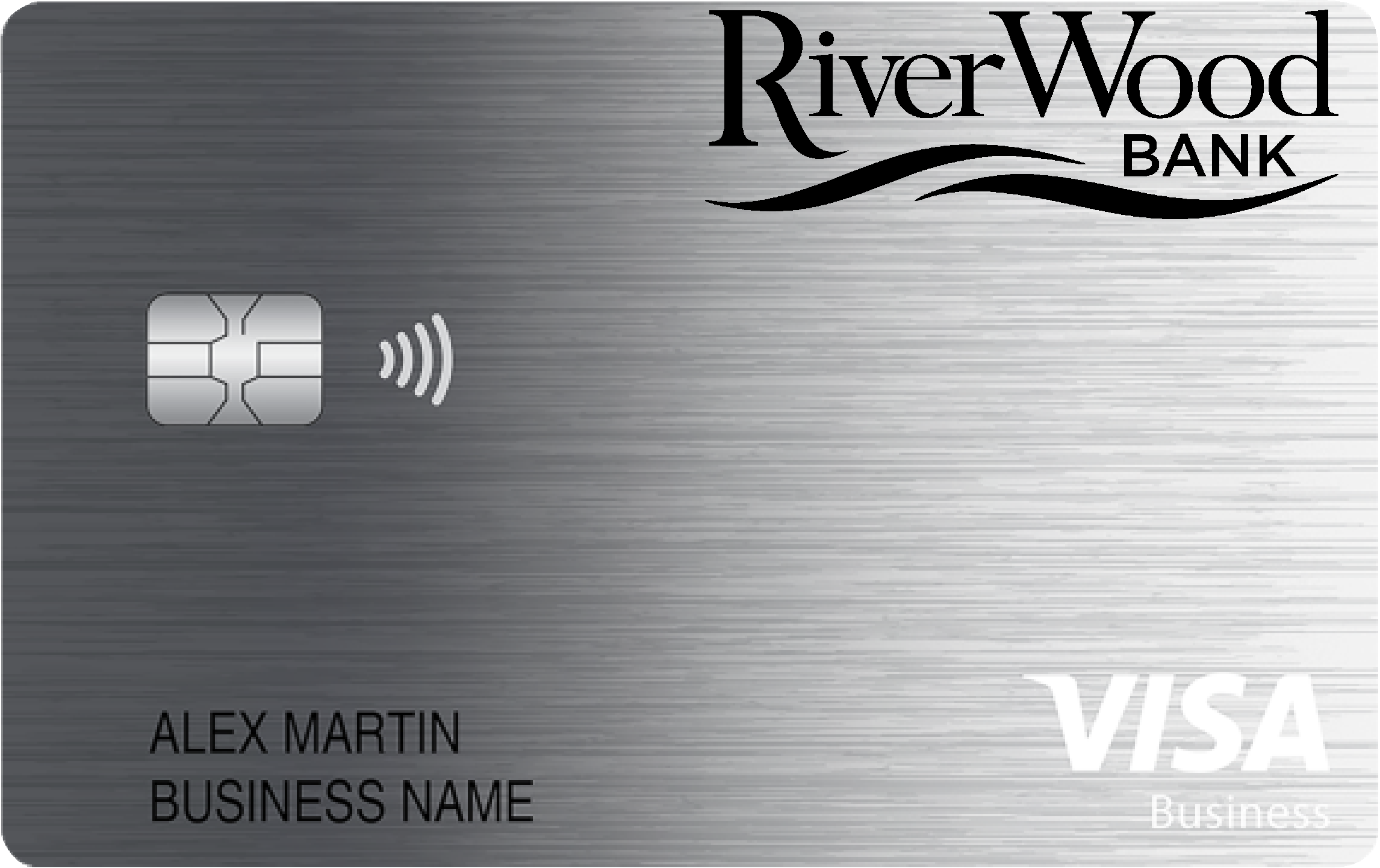 RiverWood Bank Business Card Card
