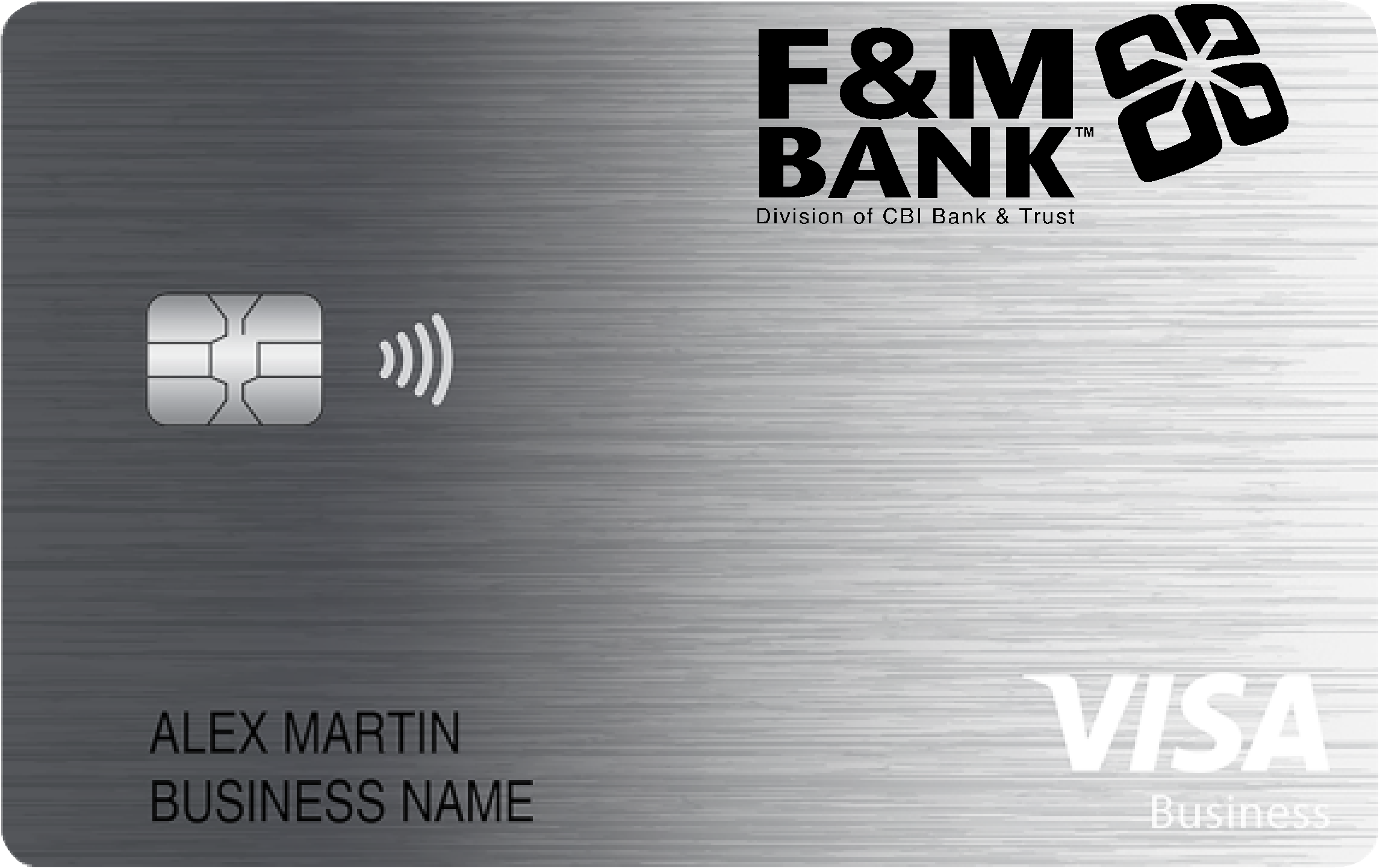 F&M Bank, Division of CBI Bank & Trust Business Real Rewards Card