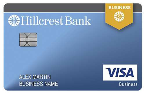 Hillcrest Bank Business Real Rewards Card