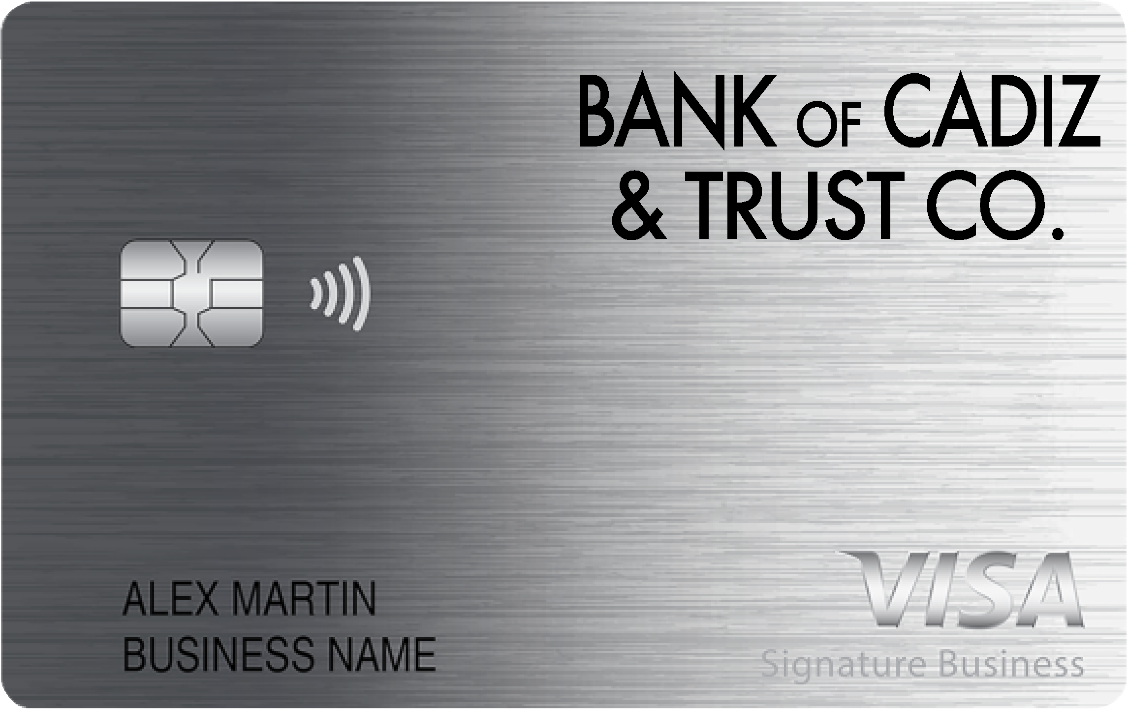 Bank of Cadiz & Trust Company Smart Business Rewards Card