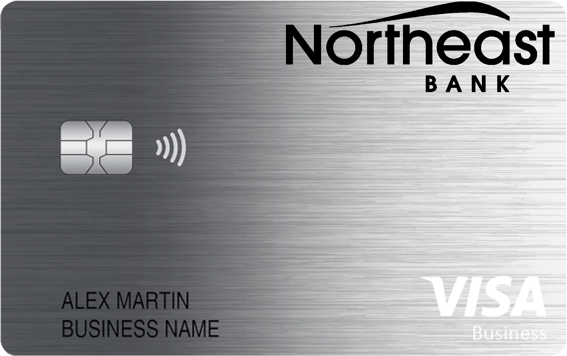 Northeast Bank Business Card Card