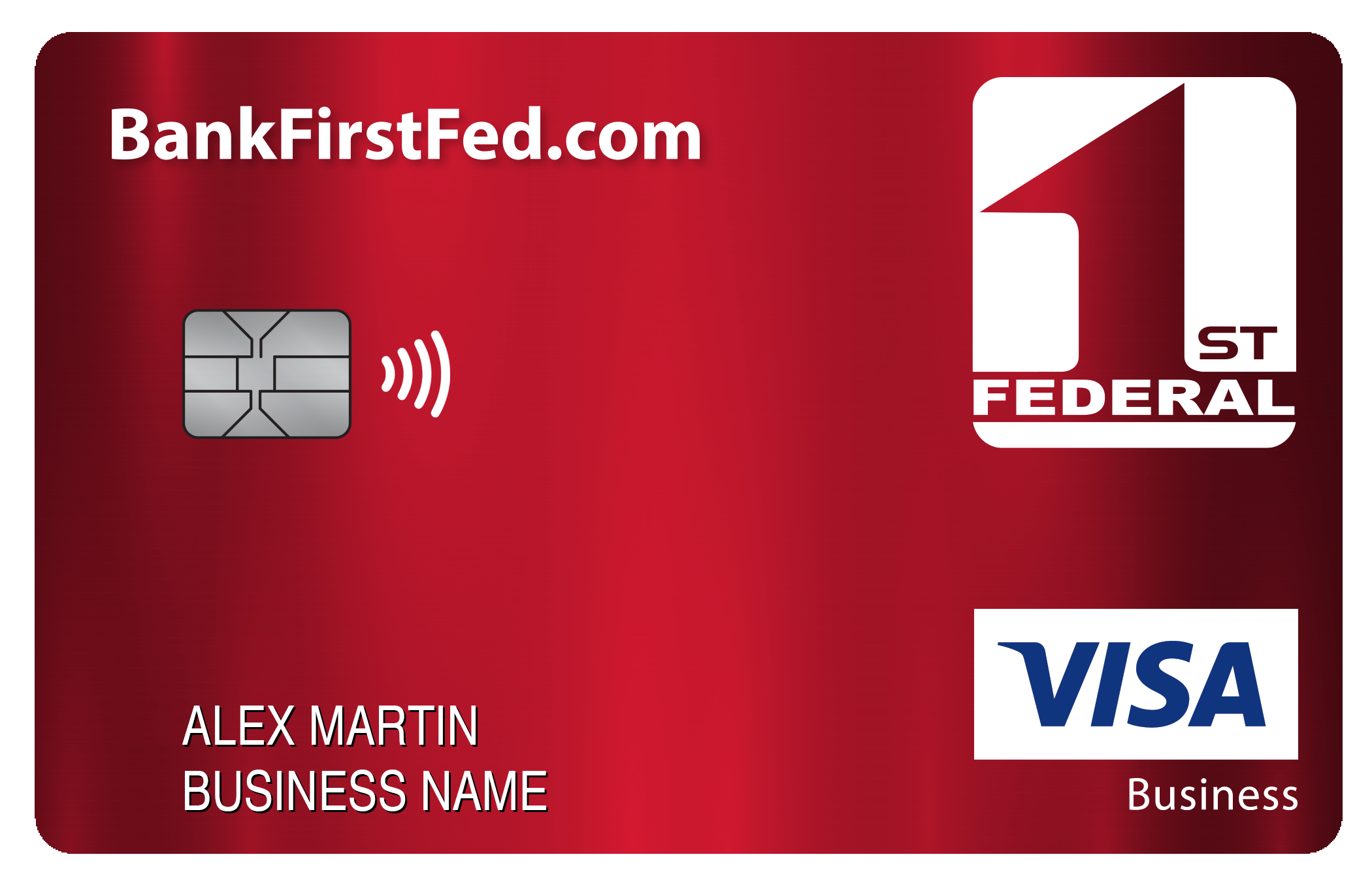 First Federal Business Card Card