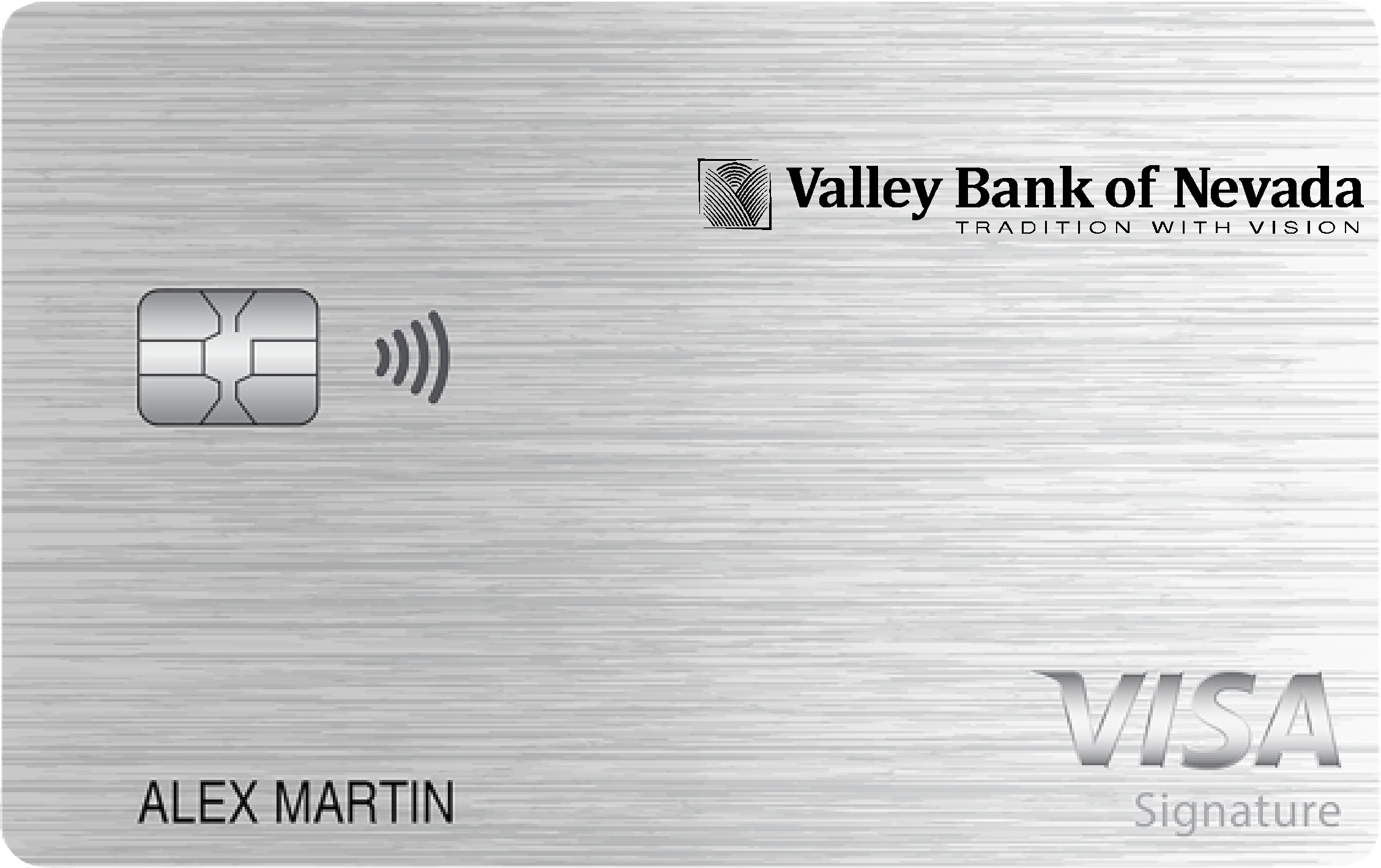 Valley Bank of Nevada College Real Rewards Card