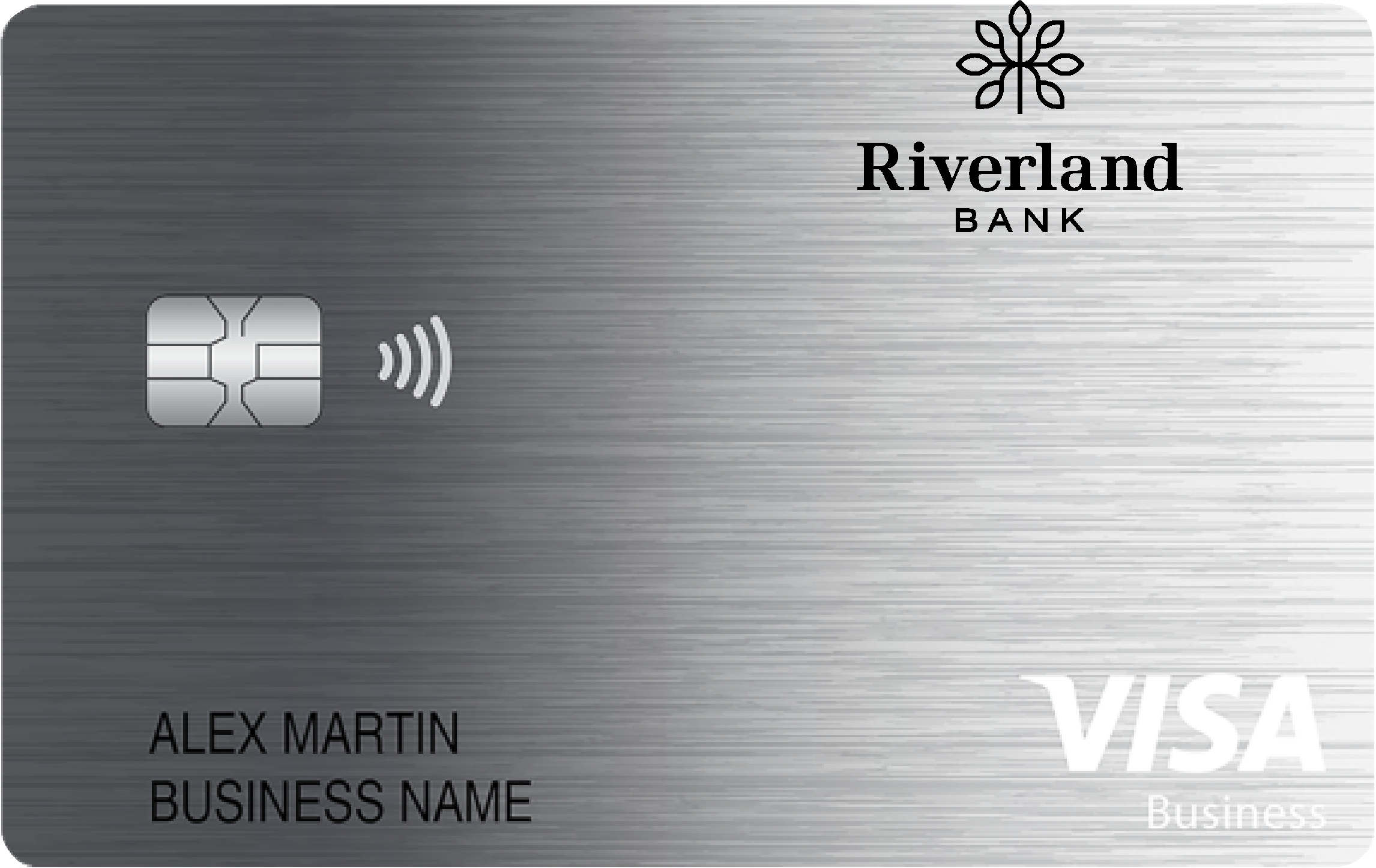 Riverland Bank Business Card Card