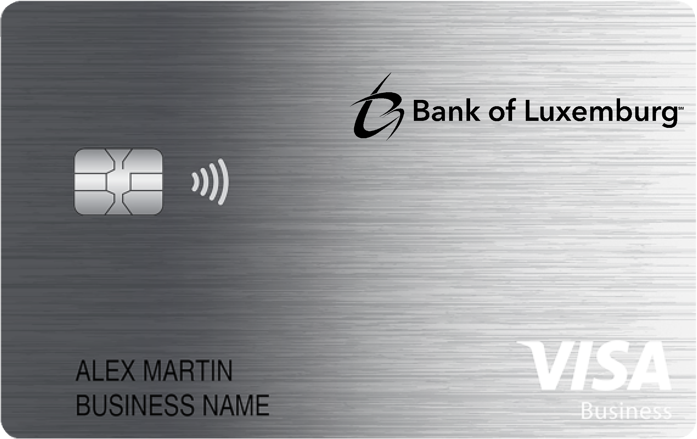 Bank of Luxemburg Business Card