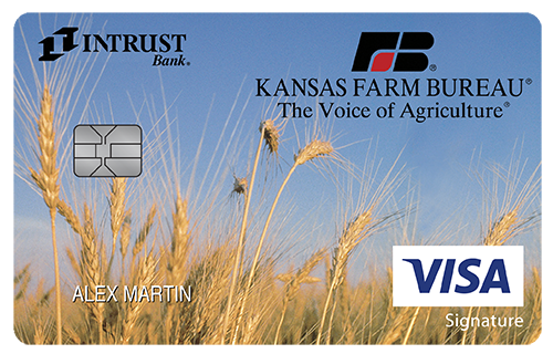 INTRUST Bank Kansas Farm Bureau Travel Rewards+ Card