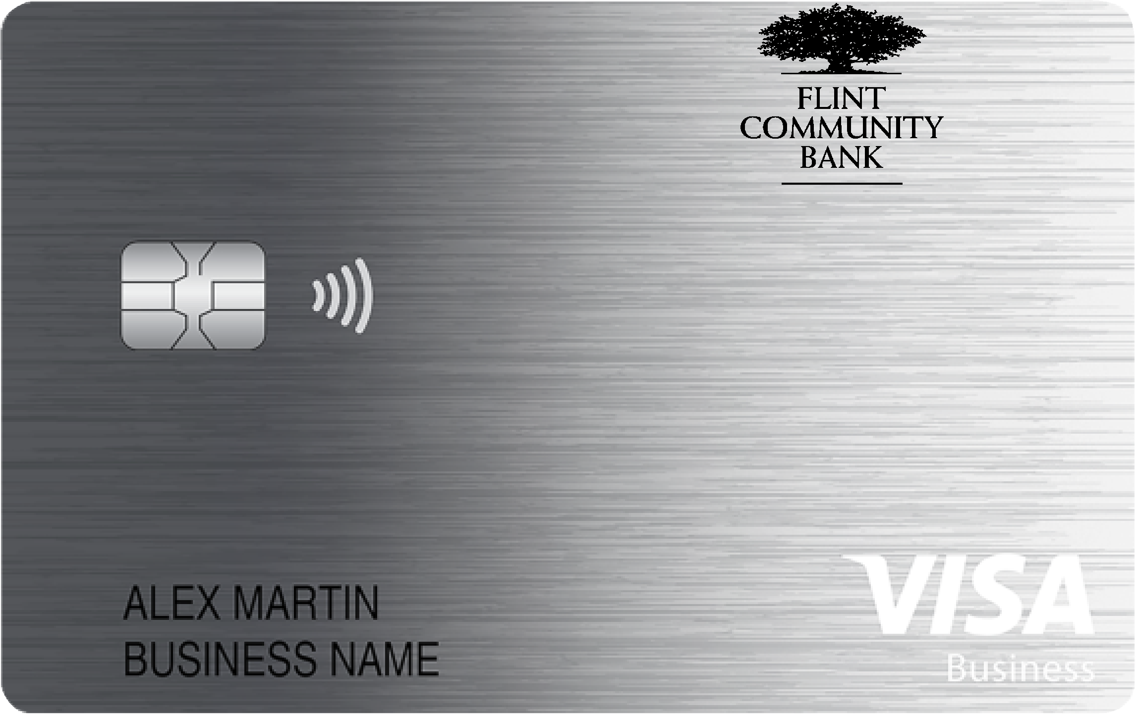 Flint Community Bank Business Card Card