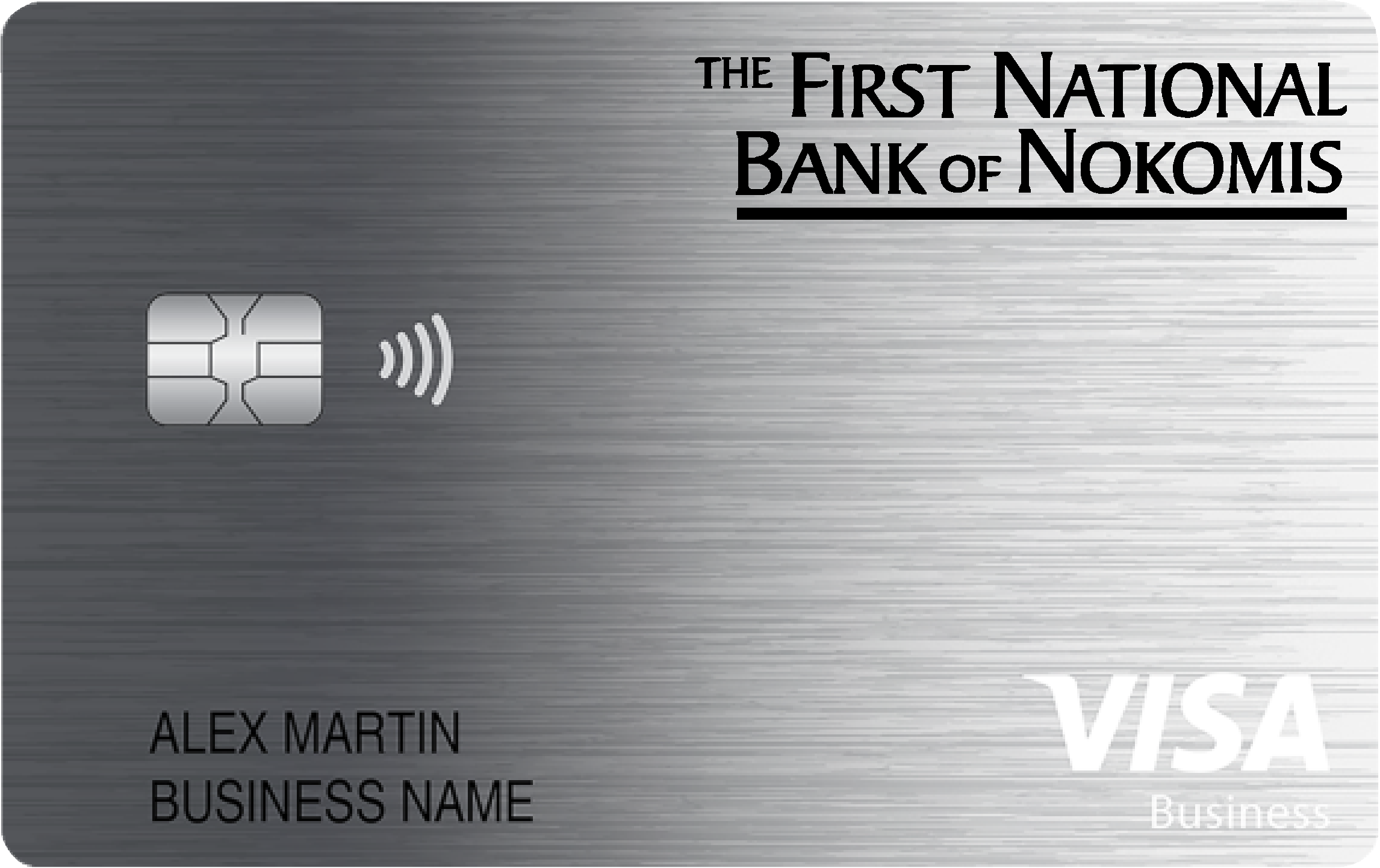First National Bank Of Nokomis Business Card Card