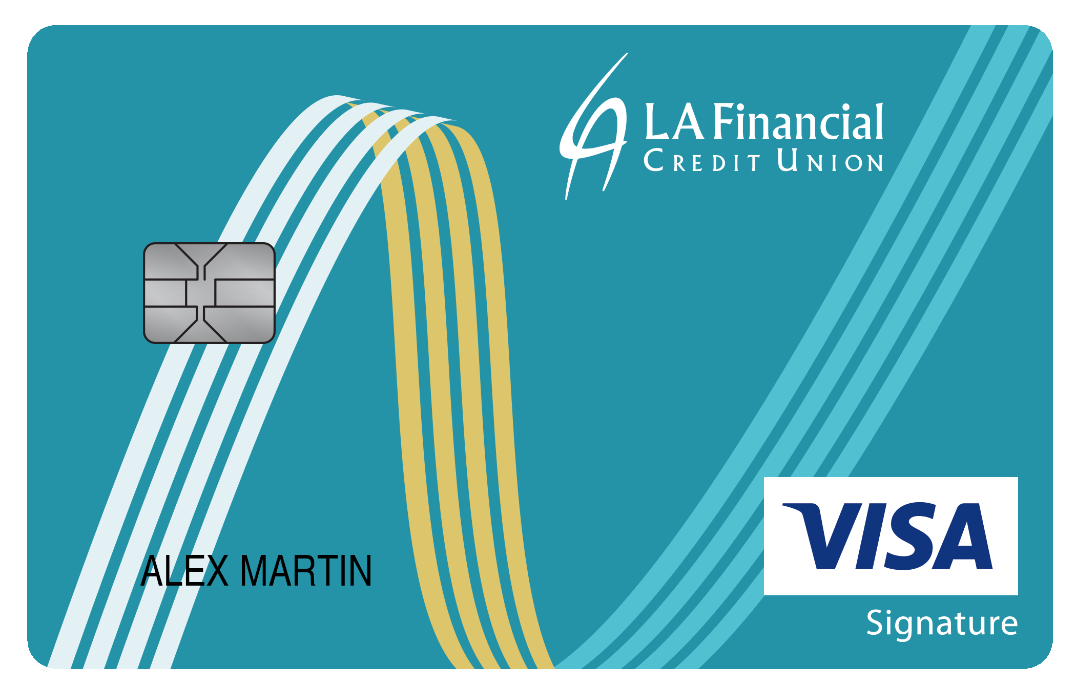 LA Financial Credit Union Platinum Card
