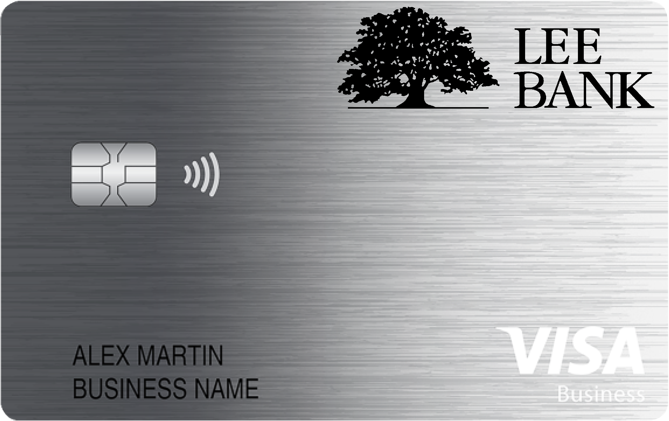 Lee Bank Business Card Card