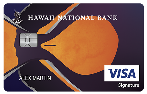 Hawaii National Bank College Real Rewards Card