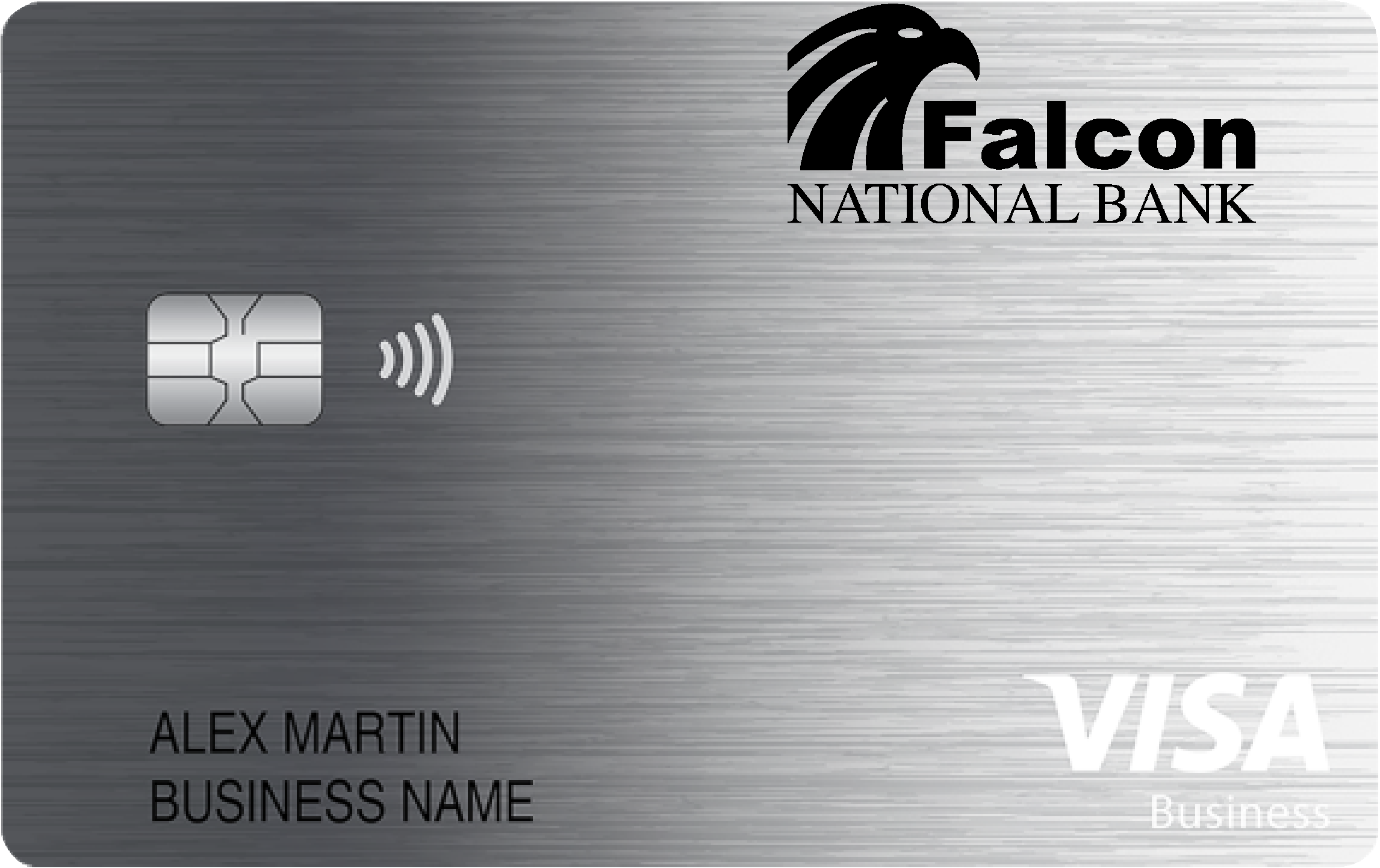 Falcon National Bank Business Card Card