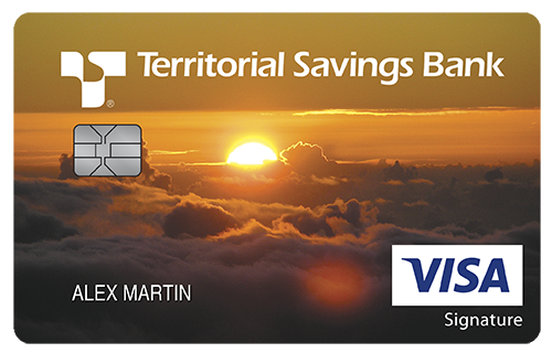 Territorial Savings Bank Everyday Rewards+ Card